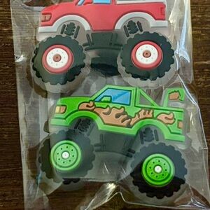 Rugged Monster Truck Shoe Charms